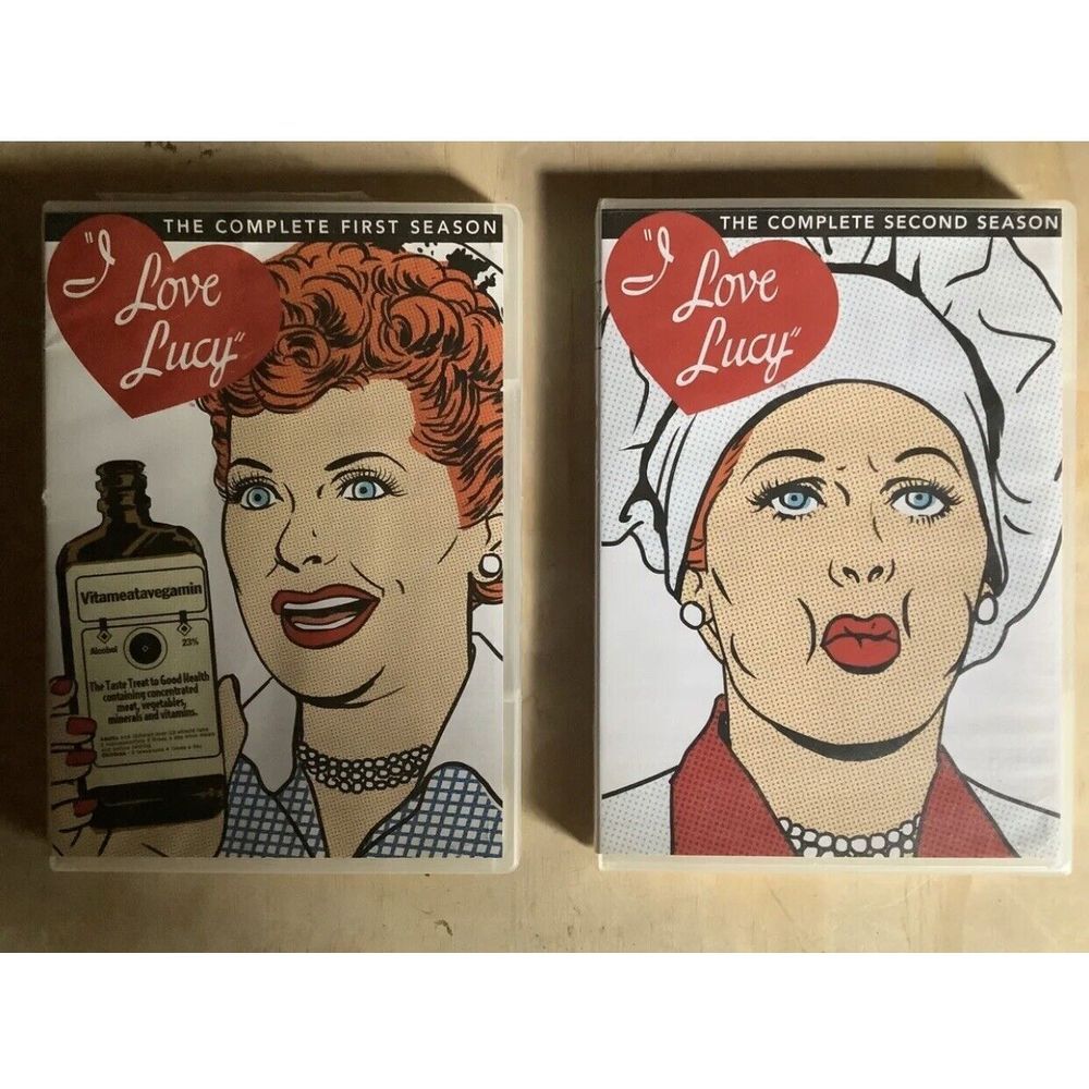 I Love Lucy The‎ Complete First (EUC) & Second (Sealed) Seasons DVDSet Ricardo
